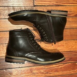 Brown Dress Boots - 8